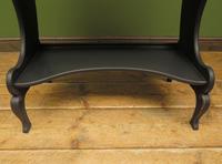 Antique Art Nouveau Black Writing Bureau Desk with Carvings, Lockable, Gothic (8 of 23) Antique Art Nouveau Black Writing Bureau Desk with Carvings, Lockable, Gothic (8 of 23)