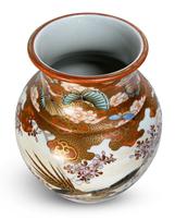 Meiji Period Kutani Vase Decorated with Geese (5 of 6) Meiji Period Kutani Vase Decorated with Geese (5 of 6)