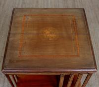 Edwardian Revolving Bookcase Inlaid Mahogany (5 of 6) Edwardian Revolving Bookcase Inlaid Mahogany (5 of 6)
