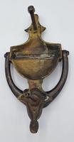 Good Quality Early 20th Century Solid Brass Door Knocker (2 of 2) Good Quality Early 20th Century Solid Brass Door Knocker (2 of 2)