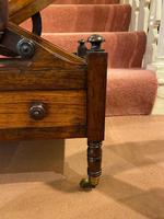 Regency period Rosewood 3-section X-Frame Canterbury (3 of 6) Regency period Rosewood 3-section X-Frame Canterbury (3 of 6)
