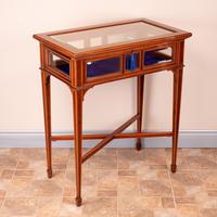 Fine Quality Edwardian Inlaid Mahogany Bijouterie Display Table (7 of 18) Fine Quality Edwardian Inlaid Mahogany Bijouterie Display Table (7 of 18)
