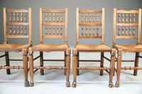 4 Country Spindle Back & Rush Chairs (4 of 11) 4 Country Spindle Back & Rush Chairs (4 of 11)