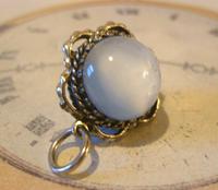 Vintage Pocket Watch Chain Fob 1950s Big Silver Nickel Victorian Revival Fob (4 of 8) Vintage Pocket Watch Chain Fob 1950s Big Silver Nickel Victorian Revival Fob (4 of 8)