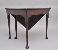 18th Century Georgian Mahogany Envelope Table (3 of 9) 18th Century Georgian Mahogany Envelope Table (3 of 9)