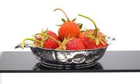 Small Victorian Silver Strawberry Dish - London 1886 (2 of 4) Small Victorian Silver Strawberry Dish - London 1886 (2 of 4)