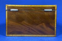 18th Century Mahogany Twin Tea Caddy with Shell Inlay (14 of 17) 18th Century Mahogany Twin Tea Caddy with Shell Inlay (14 of 17)