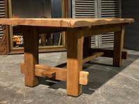 Chunky Bleached Oak Farmhouse Dining Table (11 of 12) Chunky Bleached Oak Farmhouse Dining Table (11 of 12)
