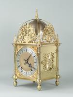 Fine Quality Late Victorian Brass W&H Lantern Mantel Clock (2 of 9) Fine Quality Late Victorian Brass W&H Lantern Mantel Clock (2 of 9)