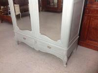 Painted French Carved Armoire in Plummet Grey (2 of 6) Painted French Carved Armoire in Plummet Grey (2 of 6)