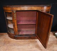 Victorian Antique Credenza Cabinet Bow End 1860 (7 of 8) Victorian Antique Credenza Cabinet Bow End 1860 (7 of 8)