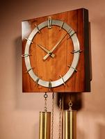 1960s Style Kienzle Walnut Brass Wall Clock (4 of 7) 1960s Style Kienzle Walnut Brass Wall Clock (4 of 7)