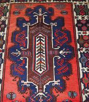 Gorgeous Vintage Tajikistan Tribal Wool Rug (5 of 6) Gorgeous Vintage Tajikistan Tribal Wool Rug (5 of 6)