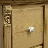 Antique Pine Bread Cupboard with Deep Drawers (4 of 6) Antique Pine Bread Cupboard with Deep Drawers (4 of 6)