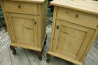 Beautiful & Unusual Old Pine Bedside Cabinets / Cupboards - We Deliver! (4 of 10) Beautiful & Unusual Old Pine Bedside Cabinets / Cupboards - We Deliver! (4 of 10)