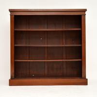 Antique Victorian Mahogany Open Bookcase (4 of 7) Antique Victorian Mahogany Open Bookcase (4 of 7)