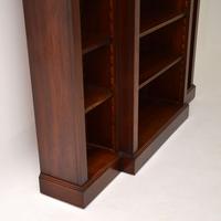 Antique Sheraton Style Inlaid Mahogany Open Bookcase (4 of 11) Antique Sheraton Style Inlaid Mahogany Open Bookcase (4 of 11)
