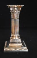 Pair of Silver Dwarf Corinthian Column Candlesticks (4 of 14) Pair of Silver Dwarf Corinthian Column Candlesticks (4 of 14)