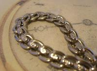 Antique Pocket Watch Chain 1910 Art Nouveau Silver Chrome Graduated Albert Nos (6 of 11) Antique Pocket Watch Chain 1910 Art Nouveau Silver Chrome Graduated Albert Nos (6 of 11)