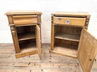 Two Similar Antique Pine Bedside Cupboards (3 of 10) Two Similar Antique Pine Bedside Cupboards (3 of 10)