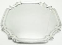 English Antique Solid Silver Tray, Super Design Fresh & Clean c.1970 (4 of 5) English Antique Solid Silver Tray, Super Design Fresh & Clean c.1970 (4 of 5)