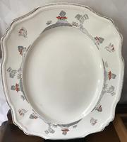 Vintage  Alfred Meakin Willowette Pattern Serving Platter 1940s / 1950s