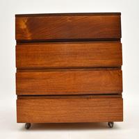 Danish Rosewood Filing Chest of Drawers Vintage 1960’s (3 of 9) Danish Rosewood Filing Chest of Drawers Vintage 1960’s (3 of 9)