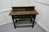 Carved Gothic Oak Side Table (5 of 8) Carved Gothic Oak Side Table (5 of 8)