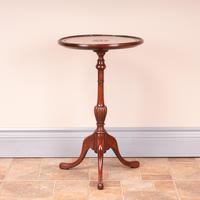 Mahogany Carved Top Wine Table (3 of 6) Mahogany Carved Top Wine Table (3 of 6)