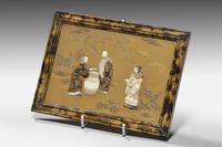 Fine Late 19th Century Rectangular Japanese Tablet (2 of 5) Fine Late 19th Century Rectangular Japanese Tablet (2 of 5)