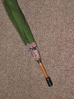 Vintage 12ct Rolled Gold Ladies Umbrella W/ Green Paisley Pattern Cotton Canopy (7 of 13) Vintage 12ct Rolled Gold Ladies Umbrella W/ Green Paisley Pattern Cotton Canopy (7 of 13)