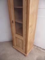 Quality Antique Pine 1 Door Display Cabinet / Cupboard to wax / paint (3 of 10) Quality Antique Pine 1 Door Display Cabinet / Cupboard to wax / paint (3 of 10)