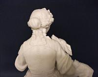 Superb English Parianware Group of a Young Lady Feeding Her Dog a Biscuit, c.1870 (10 of 12) Superb English Parianware Group of a Young Lady Feeding Her Dog a Biscuit, c.1870 (10 of 12)
