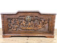Early 20th Century Carved Camphor Trunk (7 of 14) Early 20th Century Carved Camphor Trunk (7 of 14)