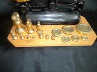Avery Scales with Variety of Brass Weights on Especially Made Board (6 of 6) Avery Scales with Variety of Brass Weights on Especially Made Board (6 of 6)