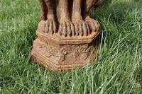 Pair of Large Outdoor Weathered Cast Iron Greyhound Dogs (3 of 9) Pair of Large Outdoor Weathered Cast Iron Greyhound Dogs (3 of 9)
