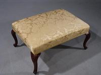 Elegant, Large Mid 19th Century Rectangular Stool (3 of 4) Elegant, Large Mid 19th Century Rectangular Stool (3 of 4)