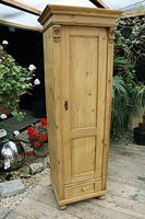 Gorgeous Old Stripped Pine Cupboard / Cabinet / Wardrobe - Hall / Linen / Larder (2 of 11) Gorgeous Old Stripped Pine Cupboard / Cabinet / Wardrobe - Hall / Linen / Larder (2 of 11)