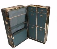 Vintage Steamer Trunk Luggage Case Harrison and Co New York (27 of 28) Vintage Steamer Trunk Luggage Case Harrison and Co New York (27 of 28)