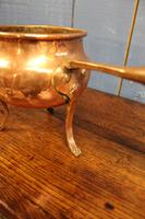 Antique Copper Posnet. Brandy Warmer Saucepan (9 of 10) Antique Copper Posnet. Brandy Warmer Saucepan (9 of 10)