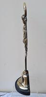 Antique English Victorian "Cupid" Brass Door Porter / Doorstop (2 of 5) Antique English Victorian "Cupid" Brass Door Porter / Doorstop (2 of 5)