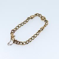 Antique Turquoise Curb Link 15ct Gold Bracelet Edwardian Victorian (6 of 8) Antique Turquoise Curb Link 15ct Gold Bracelet Edwardian Victorian (6 of 8)