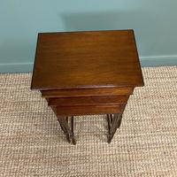Stunning Set of Four Edwardian Antique Nest of Tables (2 of 5) Stunning Set of Four Edwardian Antique Nest of Tables (2 of 5)