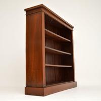 Antique Victorian Mahogany Open Bookcase (3 of 7) Antique Victorian Mahogany Open Bookcase (3 of 7)