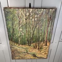 Antique German Impressionist Landscape Oil Painting of Woodland Signed Keiker (3 of 10) Antique German Impressionist Landscape Oil Painting of Woodland Signed Keiker (3 of 10)