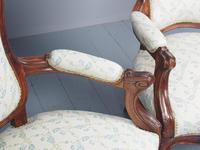 Antique Pair of French Rosewood Armchairs (14 of 19) Antique Pair of French Rosewood Armchairs (14 of 19)