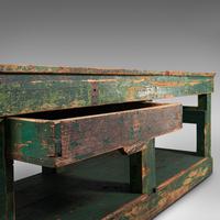 Large Antique Factory Work Table, English, Pine, Industrial, Mill, Victorian (10 of 10) Large Antique Factory Work Table, English, Pine, Industrial, Mill, Victorian (10 of 10)