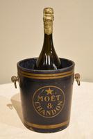 19th Century Papier Mache Moet Chandon Champagne Bucket (5 of 5) 19th Century Papier Mache Moet Chandon Champagne Bucket (5 of 5)