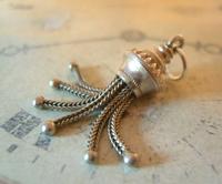 Antique Pocket Watch Chain Tassel Fob 1890s Victorian Ornate Silver Fob Nos (2 of 6) Antique Pocket Watch Chain Tassel Fob 1890s Victorian Ornate Silver Fob Nos (2 of 6)