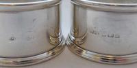 Boxed Set 4 Hallmarked Solid Silver Napkin Rings Serviette Charles Perry & Co (2 of 7) Boxed Set 4 Hallmarked Solid Silver Napkin Rings Serviette Charles Perry & Co (2 of 7)